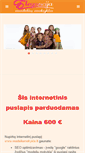 Mobile Screenshot of modeliumokykla.lt